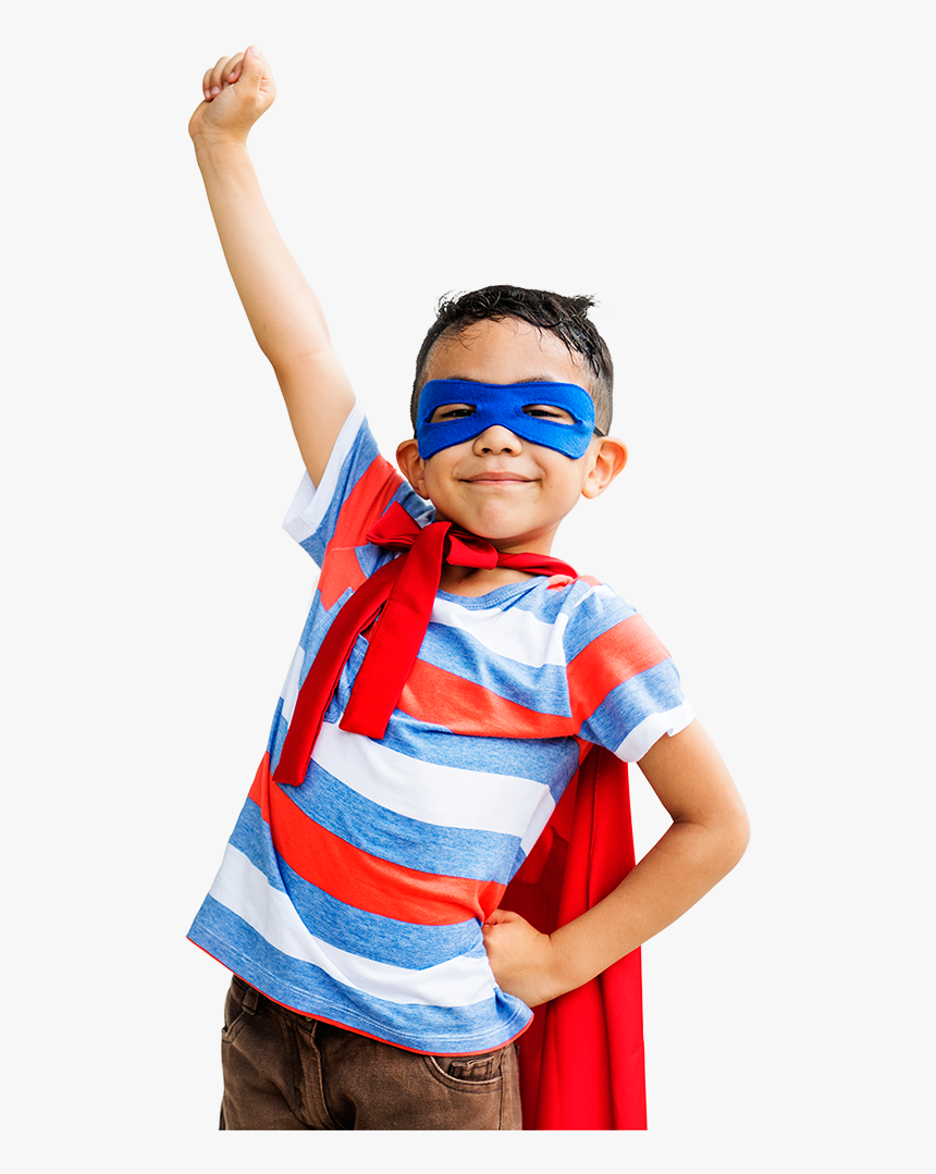 Superboy - Kids Playing Superhero, HD Png Download, Free Download