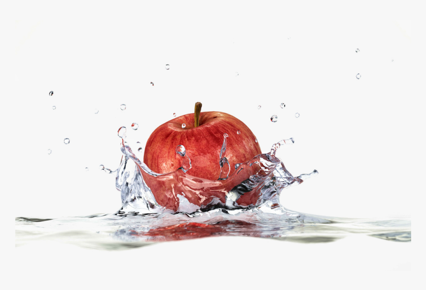 Transparent Fruit Splash Png - Fruit In Water Splash, Png Download, Free Download