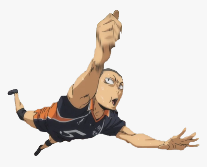 #haikyuu #haikyuu #anime #tanaka #tanakaryuunosuke - Tanaka Ryuunosuke, HD Png Download, Free Download