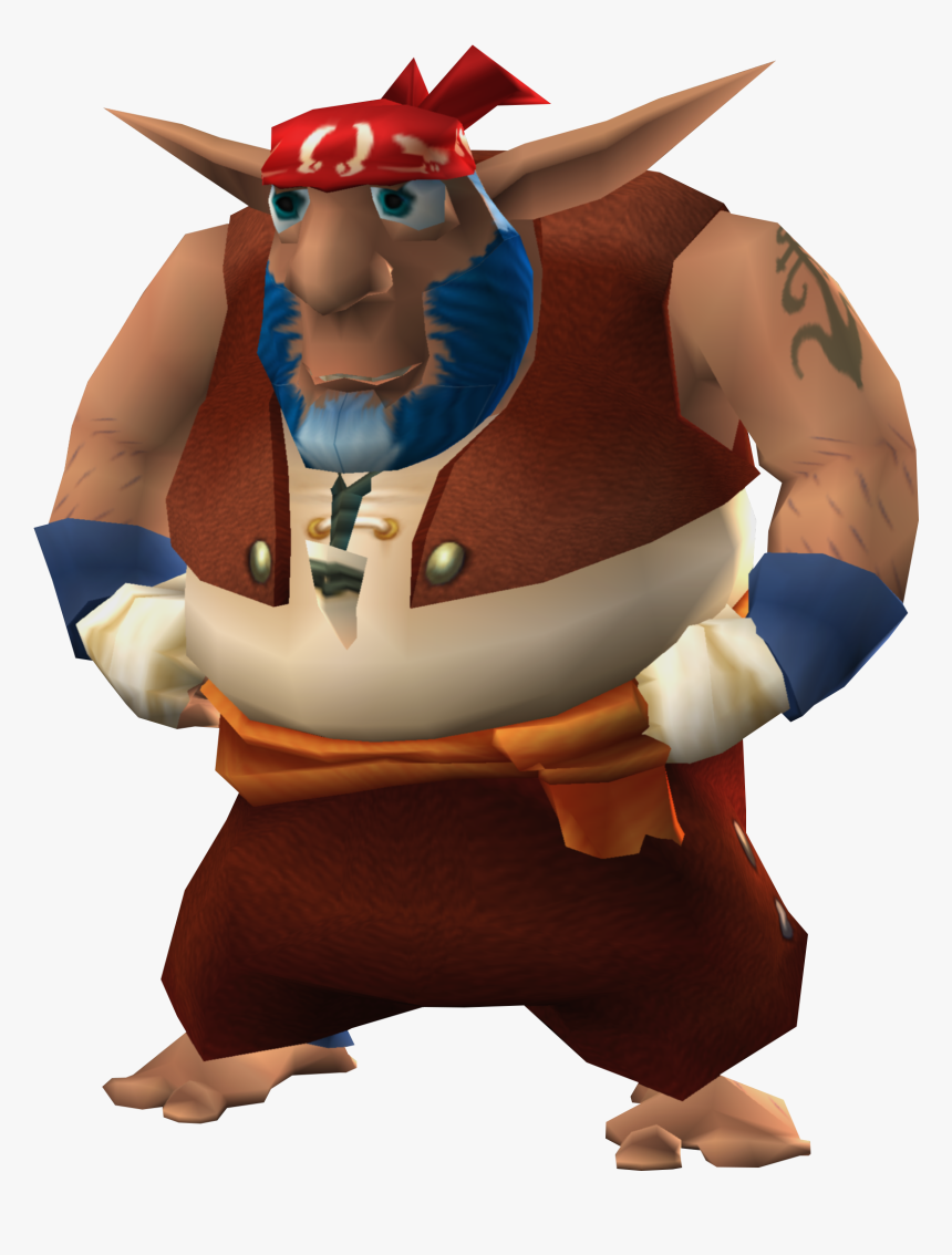 Jak And Daxter Fisherman, Png Download - Cartoon, Transparent Png, Free Download