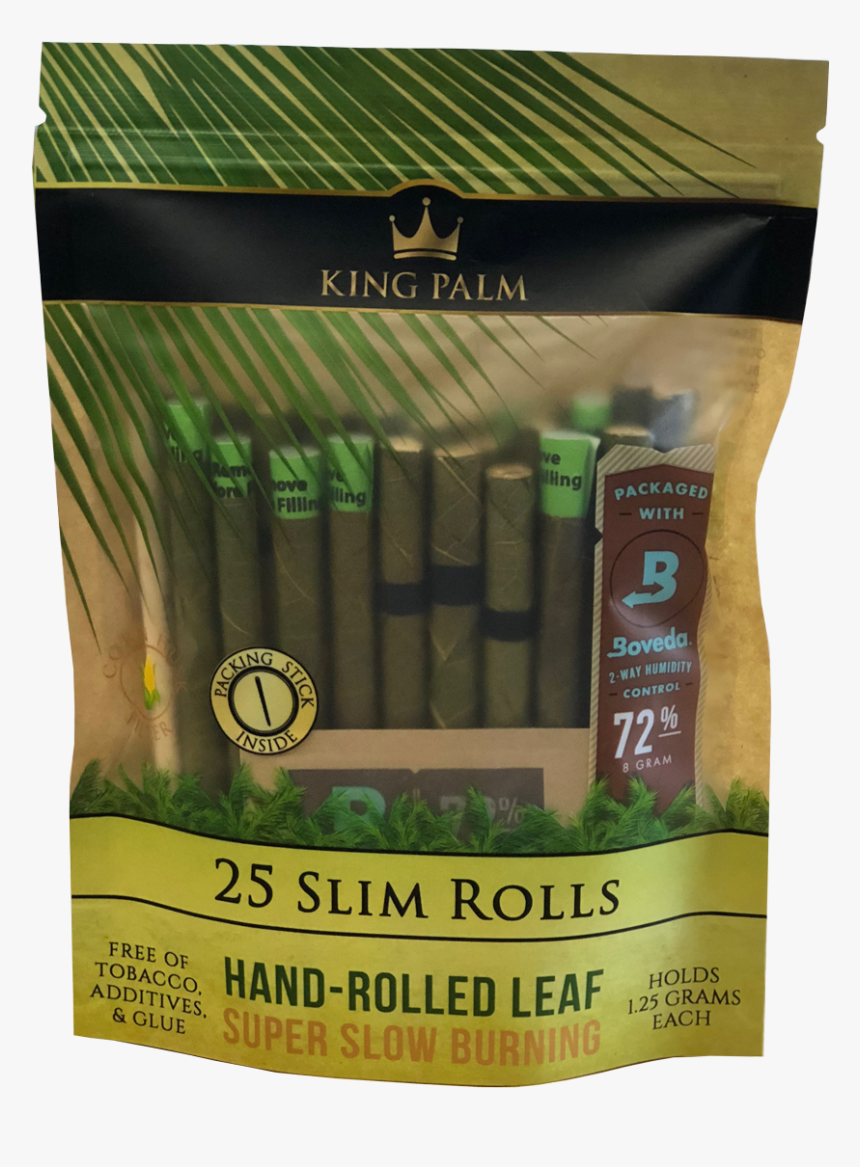 King Palm 25 Slim Rolls, HD Png Download, Free Download