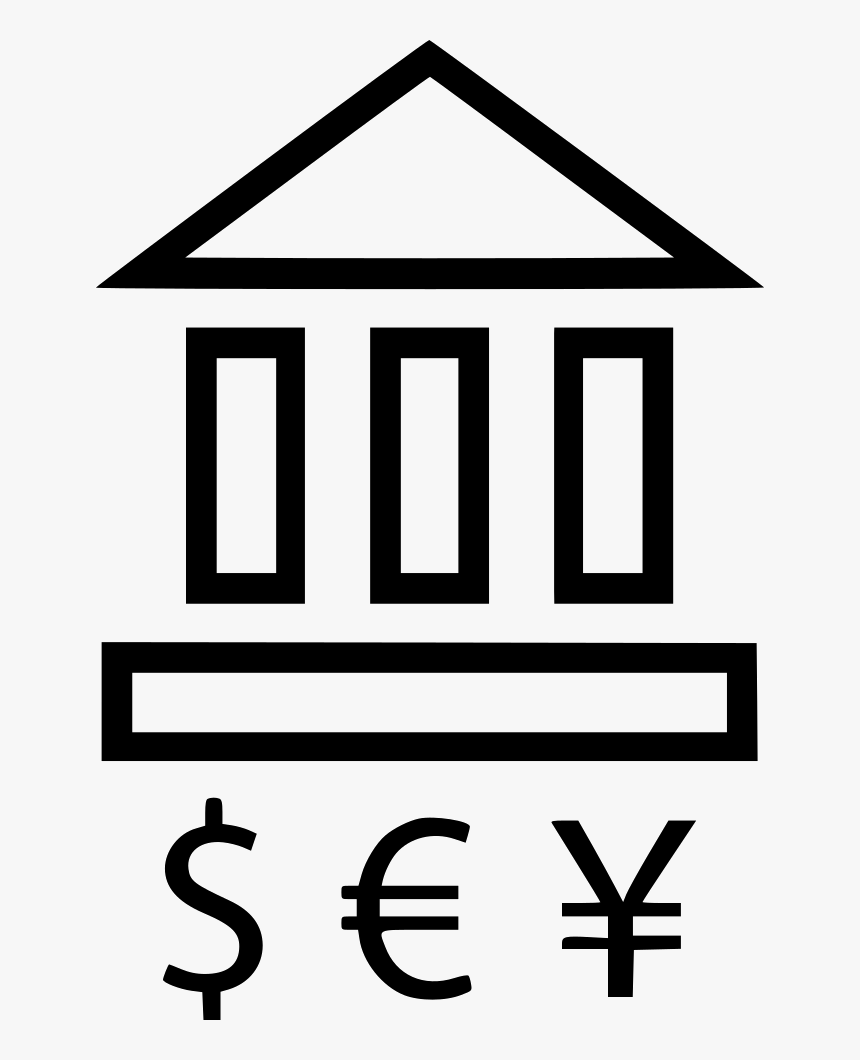 Banking Bank Currency Yen Euro Dollar Comments Clipart, HD Png Download, Free Download