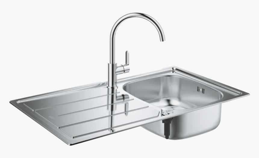 Stainless Steel Kitchen Sinks And Taps, HD Png Download, Free Download