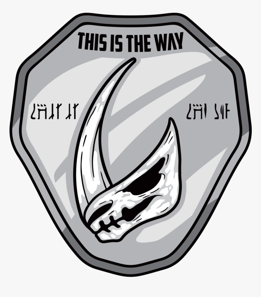 Mandalorian Mudhorn Patch, HD Png Download, Free Download