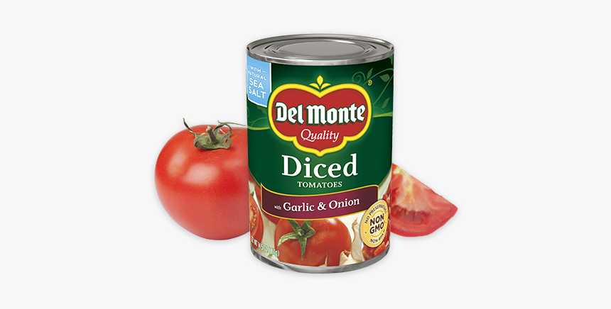 Diced Tomatoes With Garlic & Onion - Diced Tomatoes With Chiles, HD Png Download, Free Download