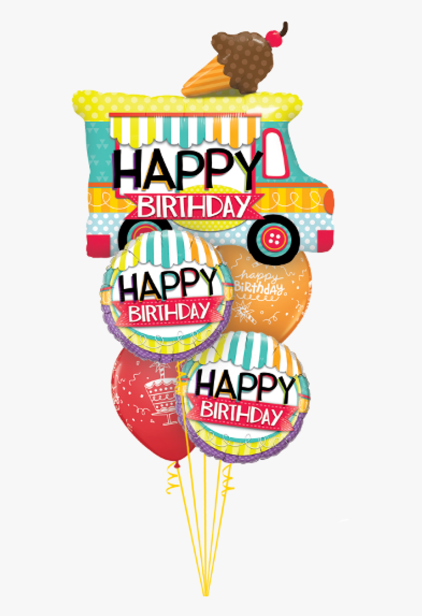 Birthday Ice Cream Truck, HD Png Download, Free Download