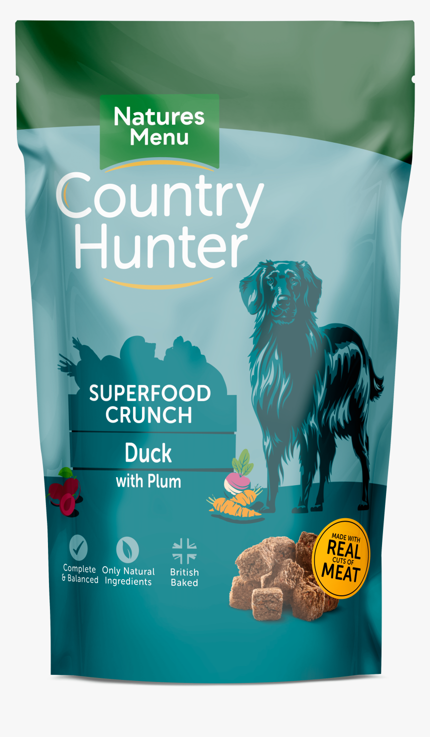 Country Hunter Superfood Crunch Adult Dog Duck With, HD Png Download, Free Download