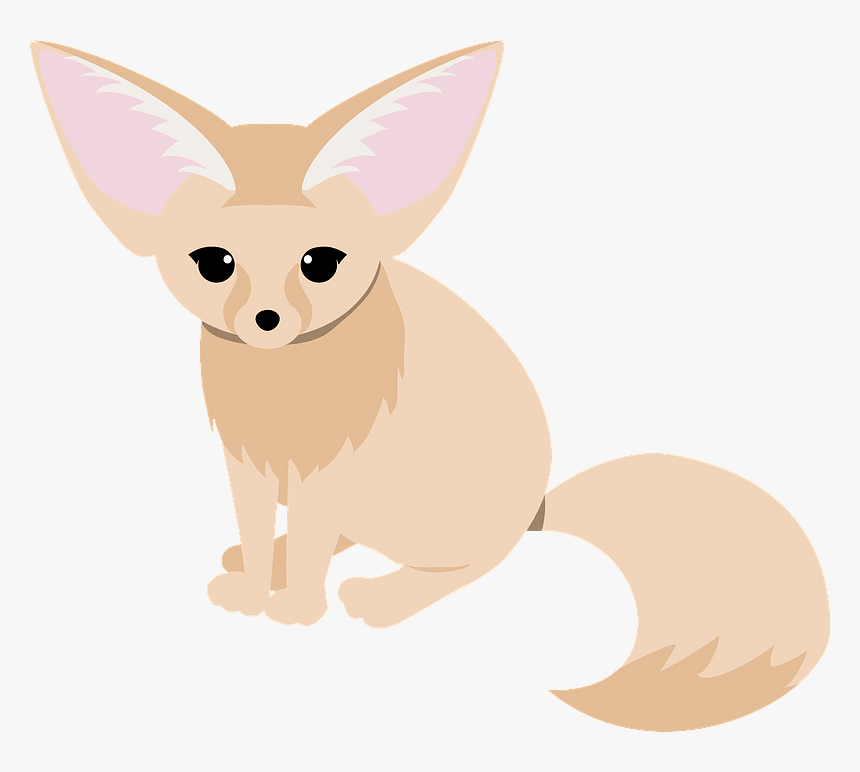 Fennec Fox Clipart - Fennec Fox, HD Png Download, Free Download