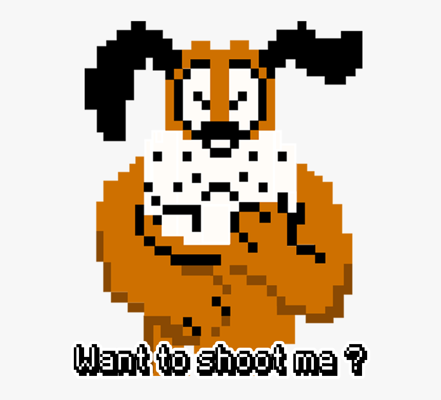 Duck Hunt Dog Png, Transparent Png, Free Download