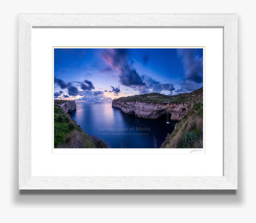 Seasonal Waterfall In Mtaħleb - Picture Frame, HD Png Download, Free Download