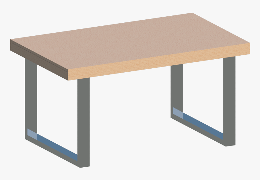 White Table Revit Family, HD Png Download, Free Download