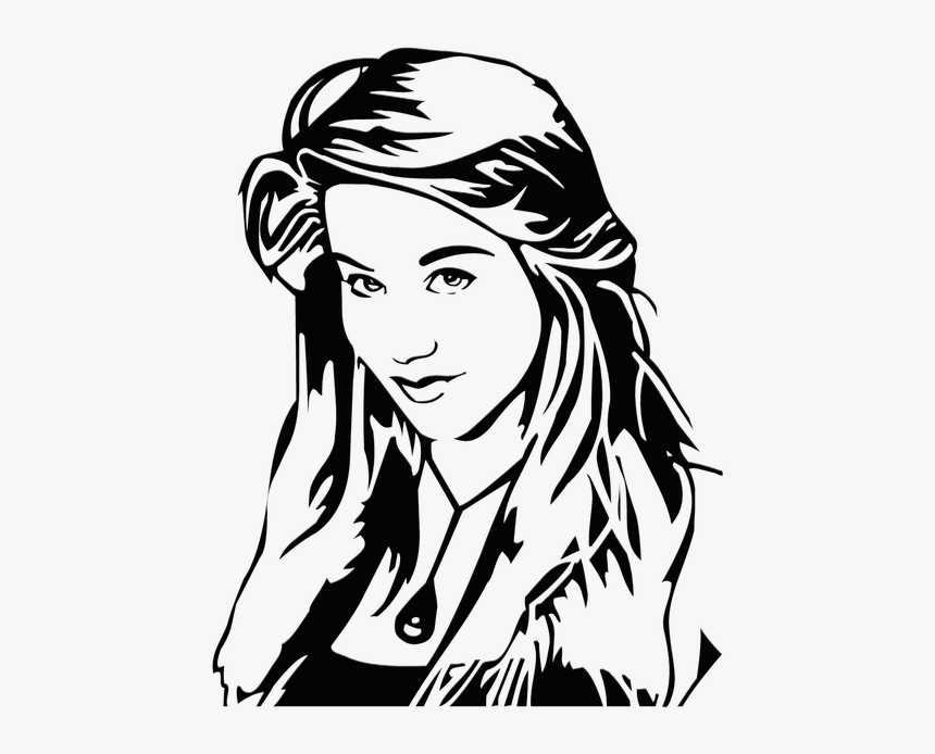 Artistic Woman Png - Illustration, Transparent Png, Free Download