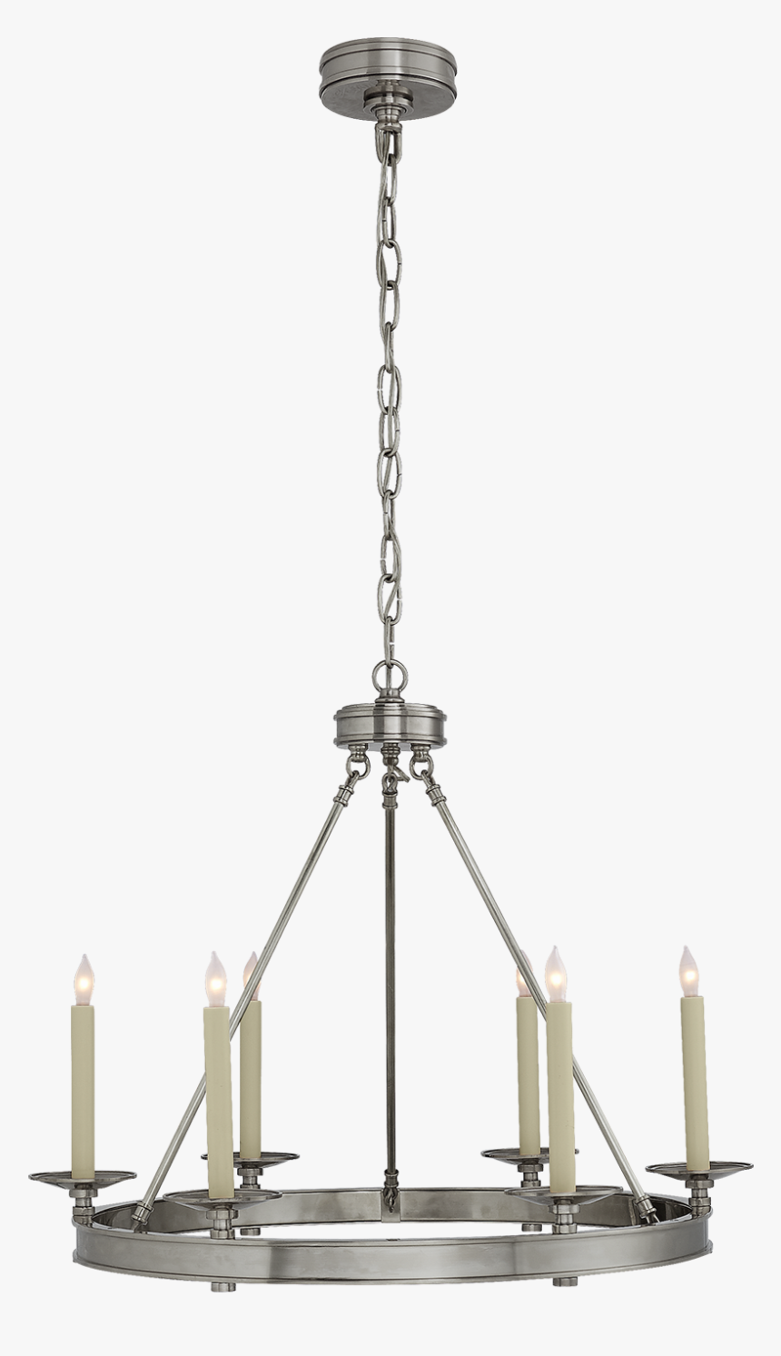 Visual Comfort-launceton Small Ring Chandelier Chc, HD Png Download, Free Download