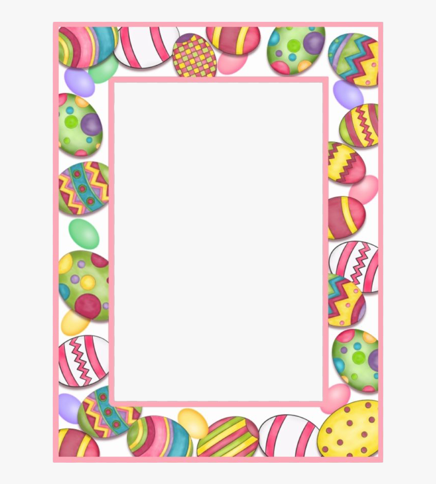 Easter Border Png Picture - Easter Borders, Transparent Png, Free Download
