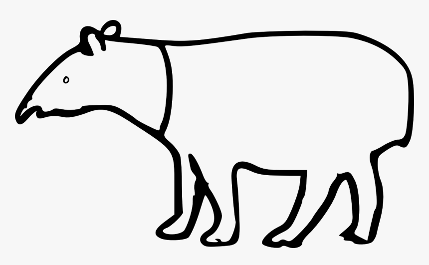 Imagen De Una Danta Para Dibujar, HD Png Download, Free Download