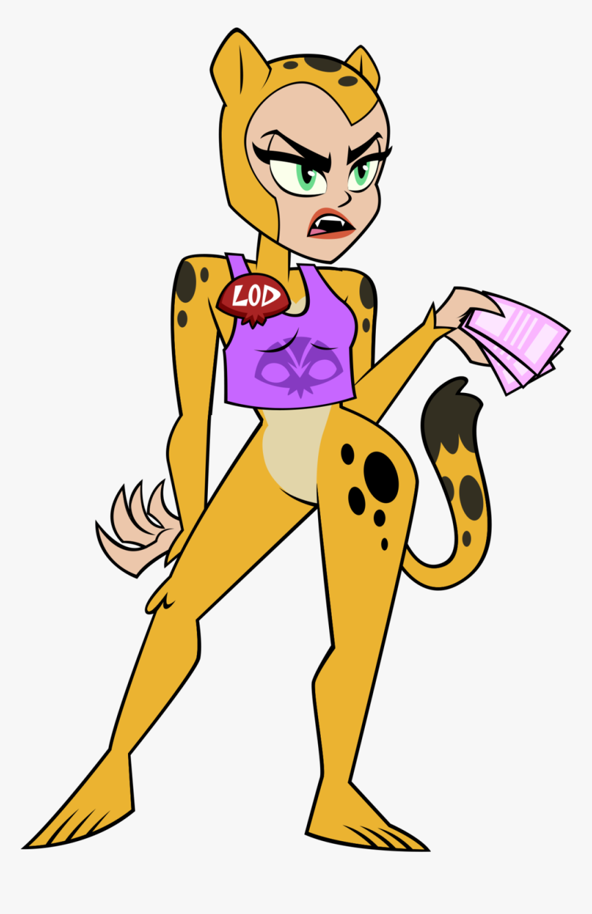 Tt2 City Lod-cheetah - Cartoon, HD Png Download, Free Download