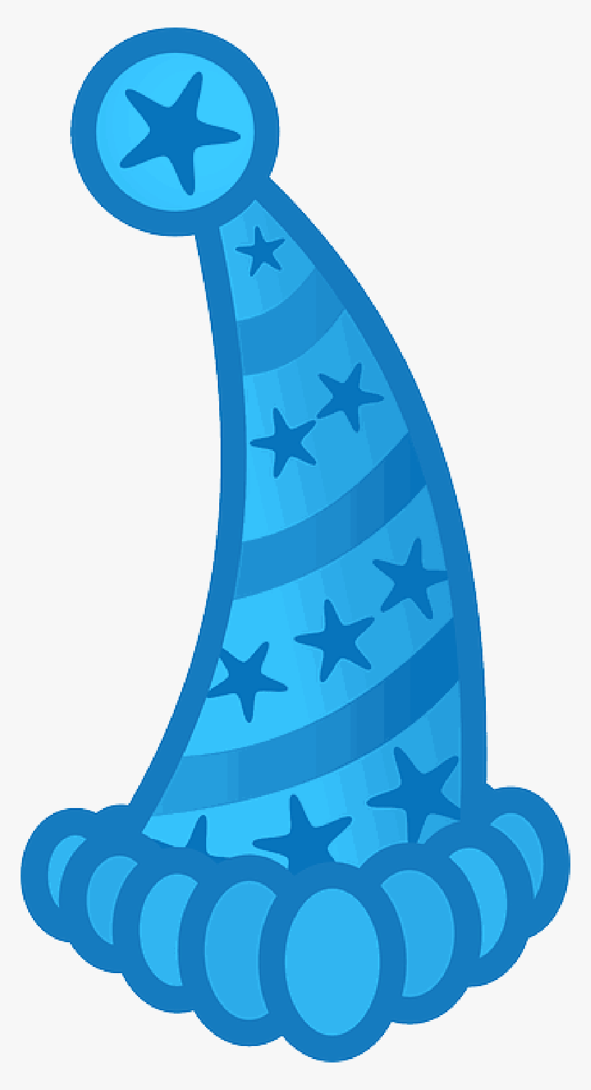 Hat, Celebration, Clown, Party, Wear, Blue, Stars - Melonheadz Fairytale Hats, HD Png Download, Free Download