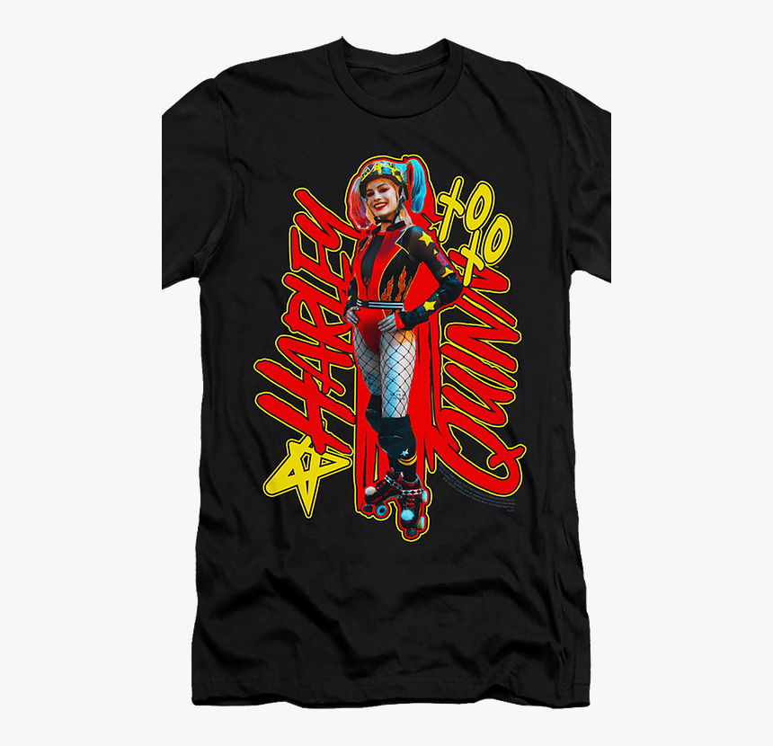 Birds Of Prey T Shirt Harley Quinn, HD Png Download, Free Download