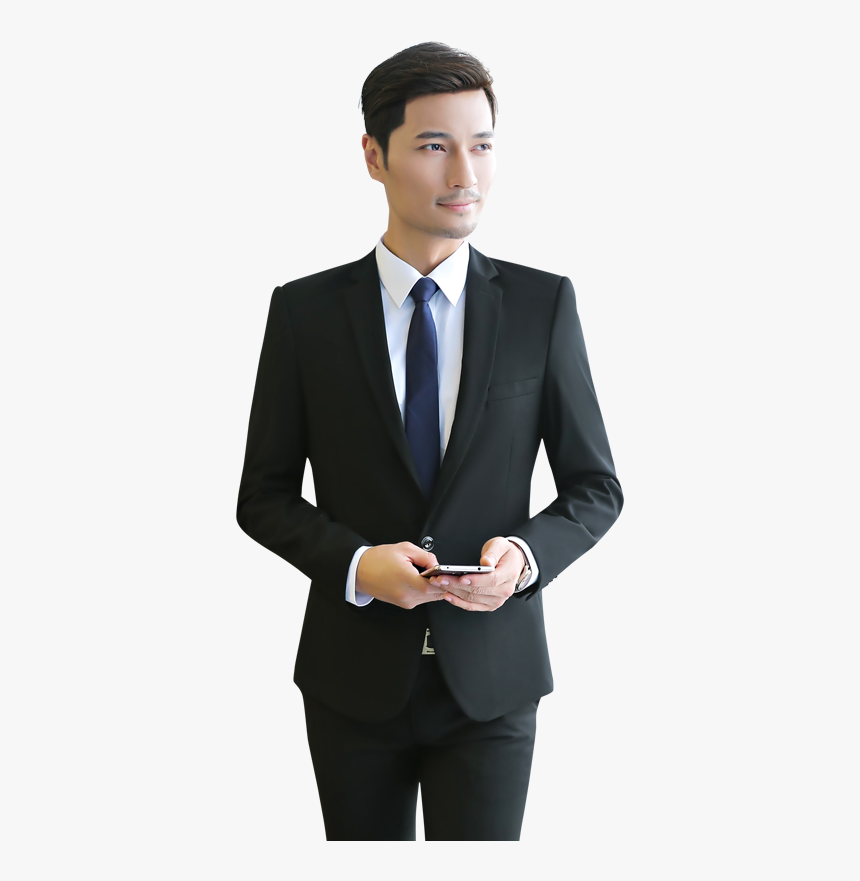 Black Suit Pants - Slim Fit Set Suits, HD Png Download, Free Download