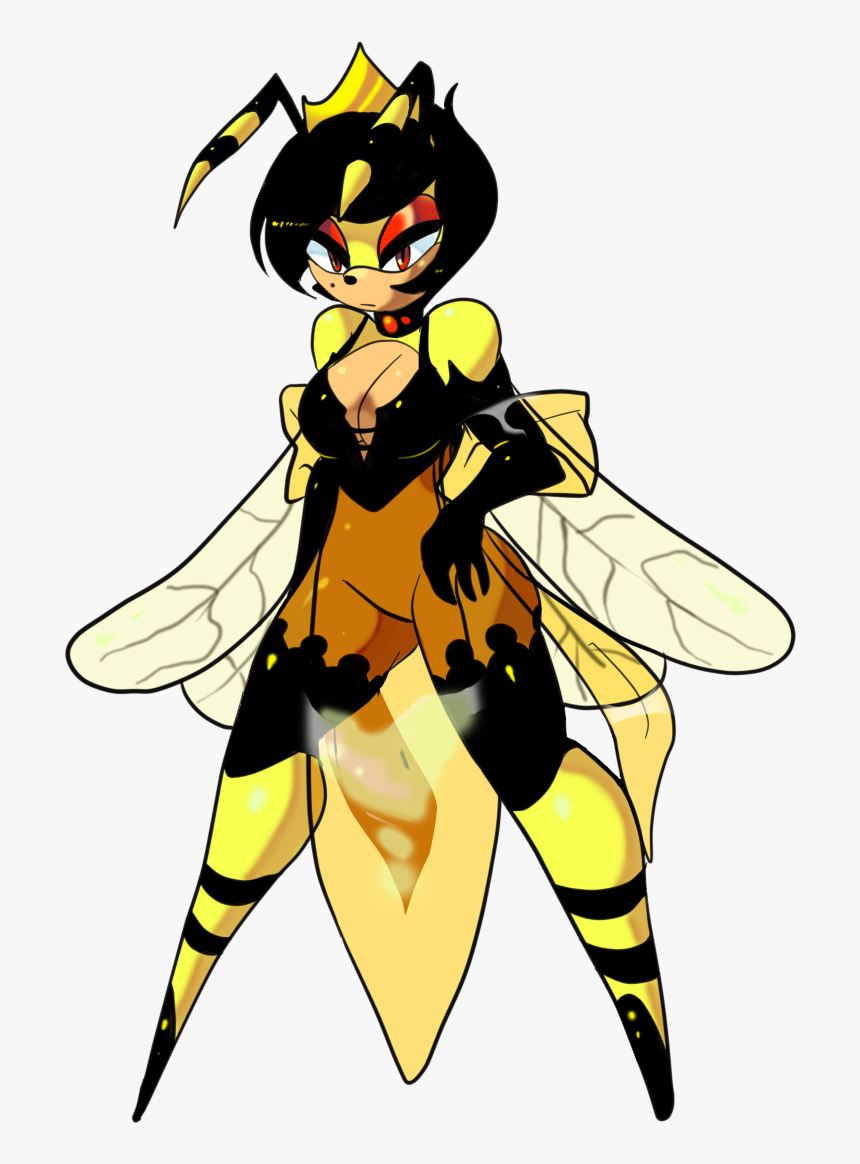 Queen Bee Png Jpg Freeuse Library - Cartoon Bee Queen, Transparent Png, Free Download