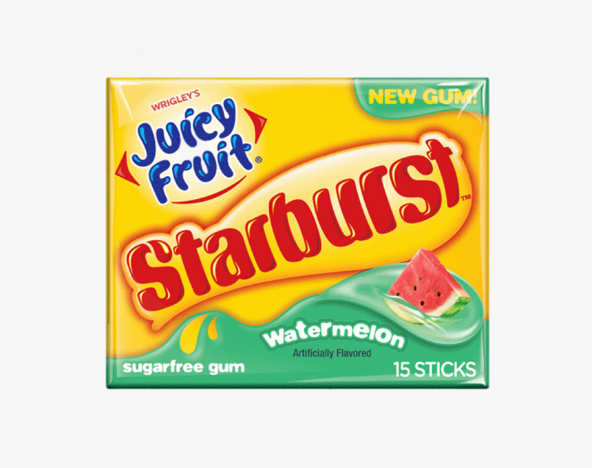 Juicy Fruit Watermelon Gum, HD Png Download, Free Download