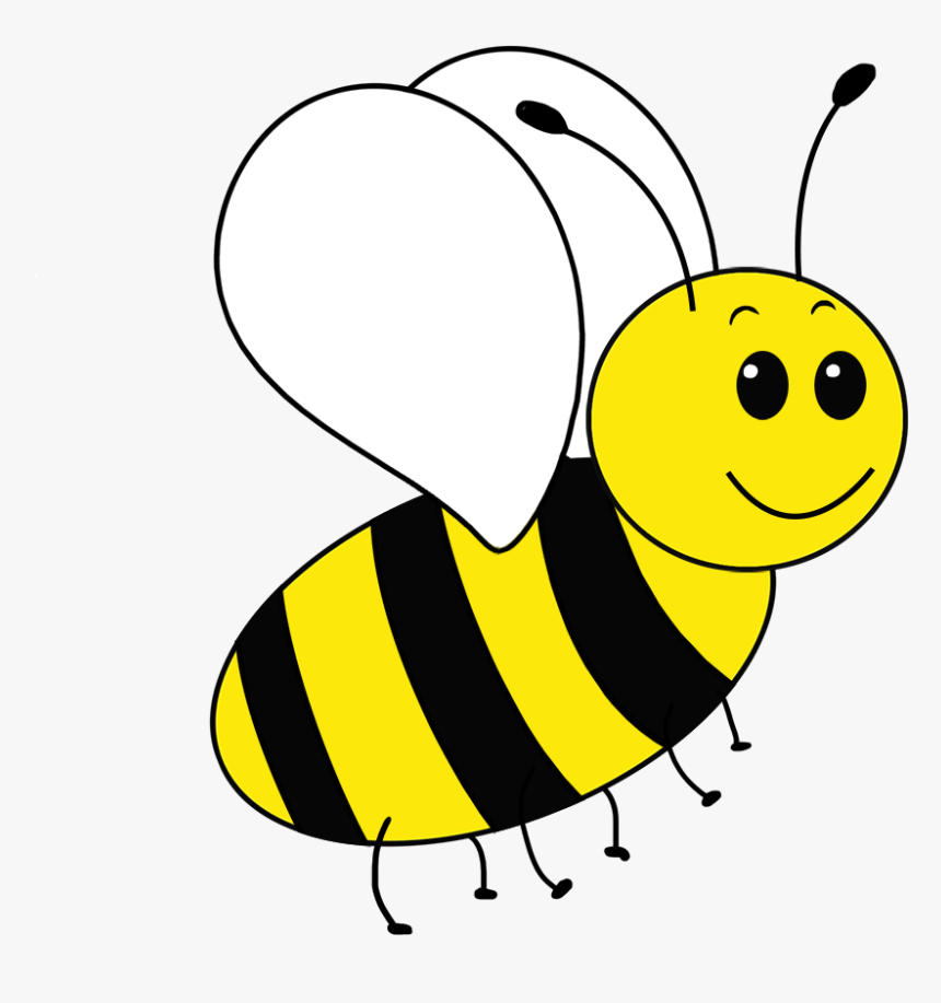 Simple Bee Drawing Png Honeybee, Transparent Png kindpng