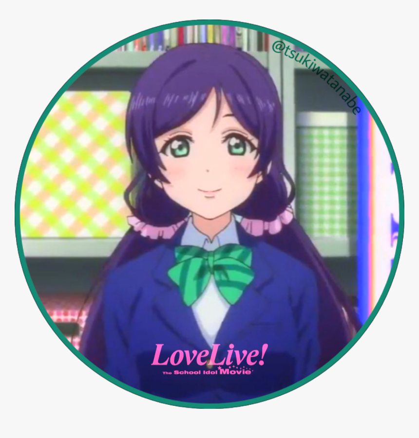 Made This Icon Profile Edit Of Nozomi Tojo - Cartoon, HD Png Download, Free Download