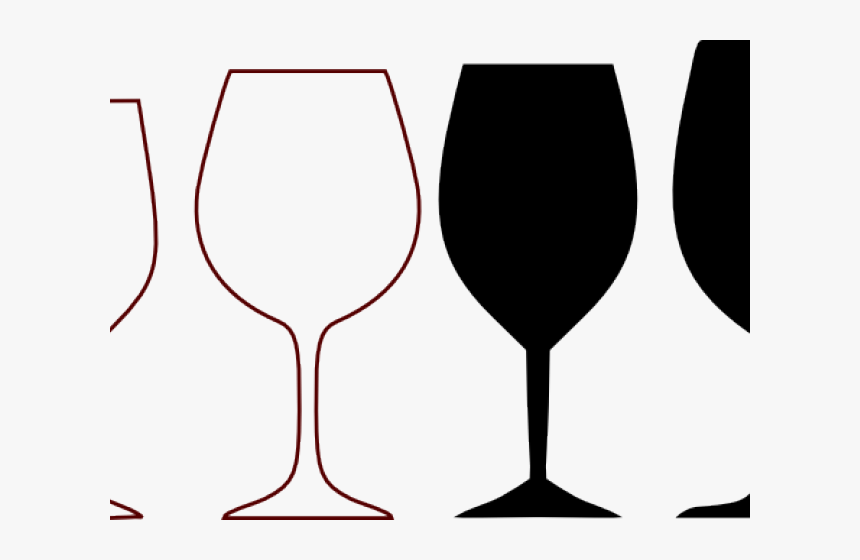 Glasses Clipart Goblet - Wine Glass, HD Png Download, Free Download