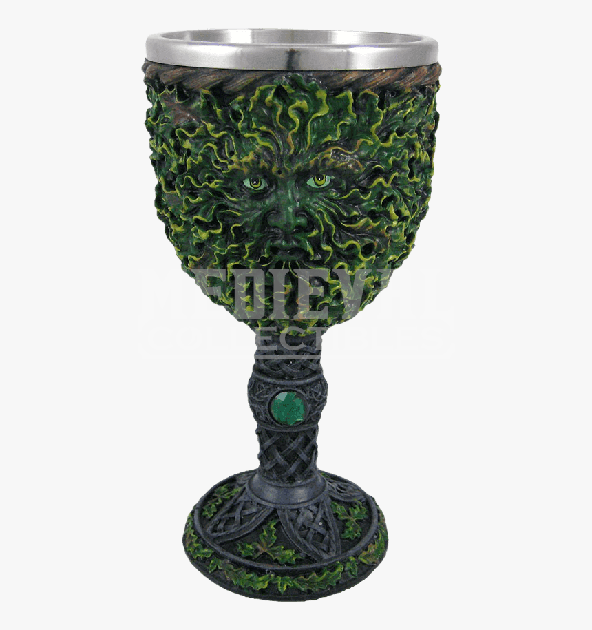 Leafy Green Man Goblet - Chalice, HD Png Download, Free Download