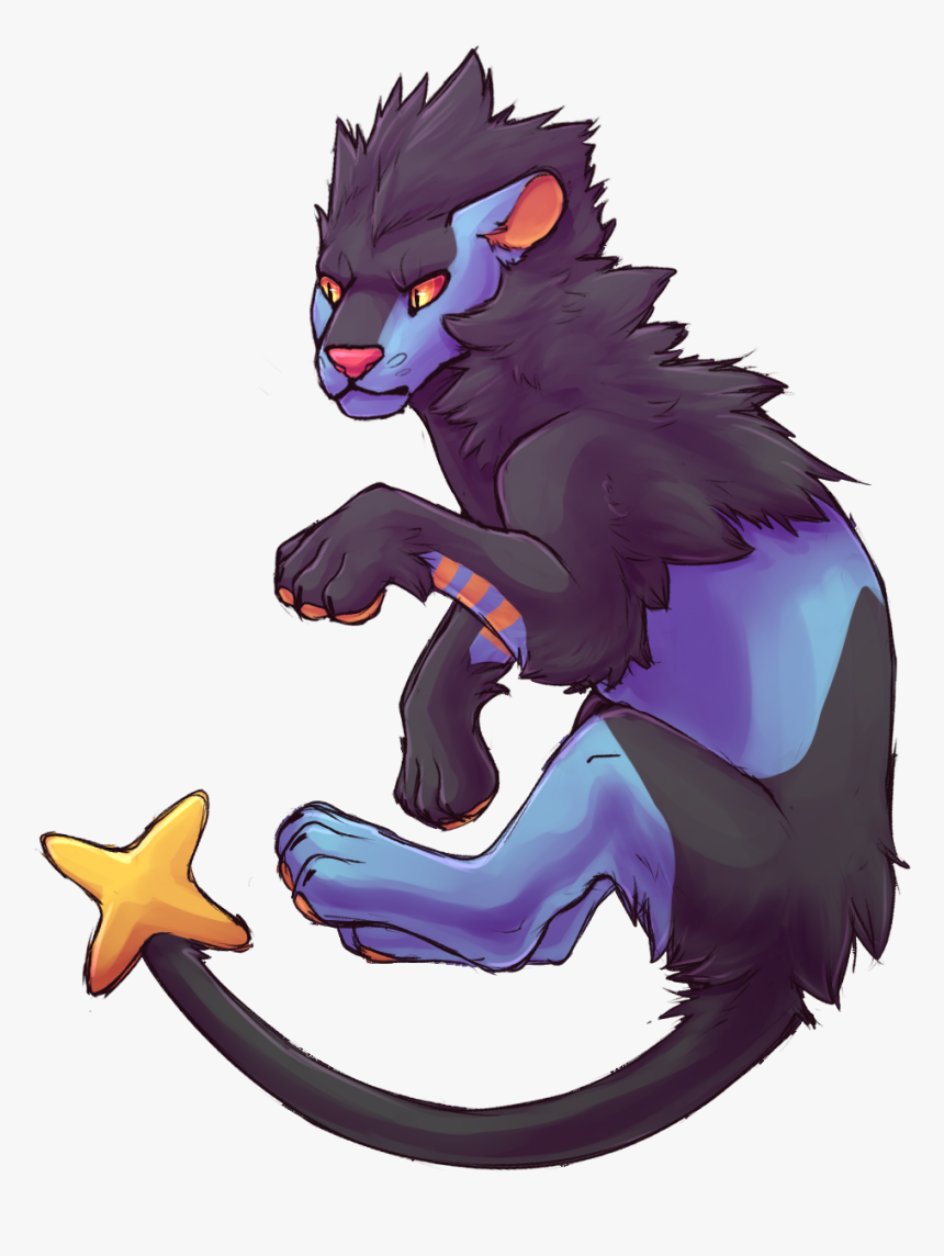 Luxray , Png Download - Cartoon, Transparent Png, Free Download