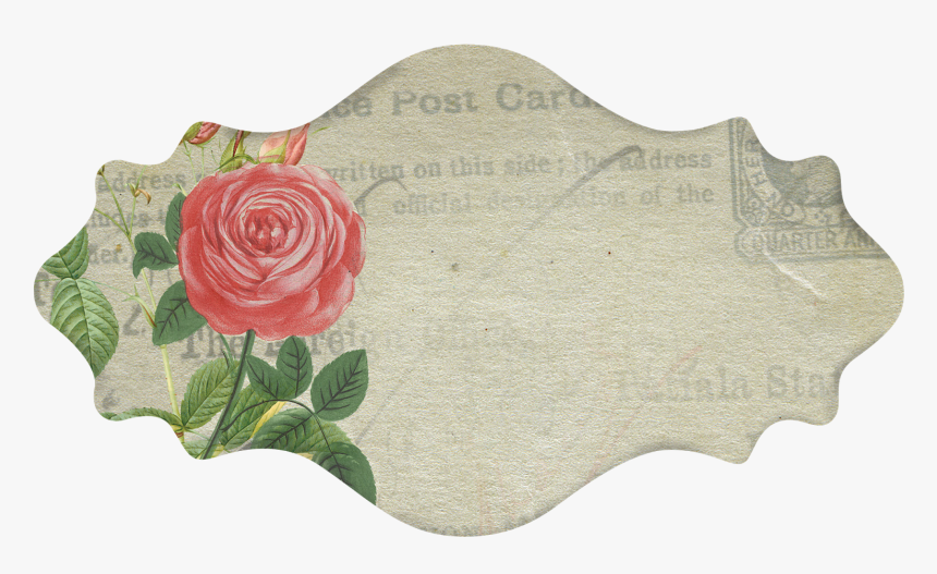 10 Etiquetas Románticas Y Vintage Con Flores Para Imprimir - Etiquetas Vintage Para Imprimir Gratis, HD Png Download, Free Download