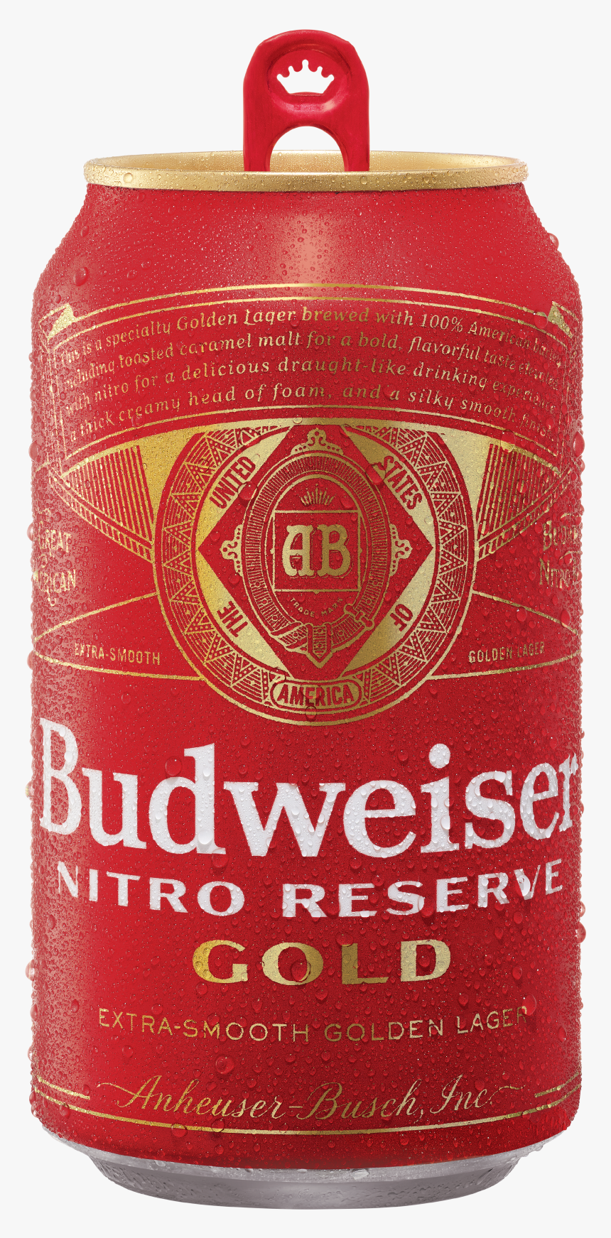 Nitro - Budweiser Nitro Reserve Gold, HD Png Download, Free Download