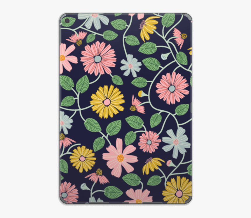 Flores Vintage Vinilo Ipad Air - Iphone 3gs, HD Png Download, Free Download