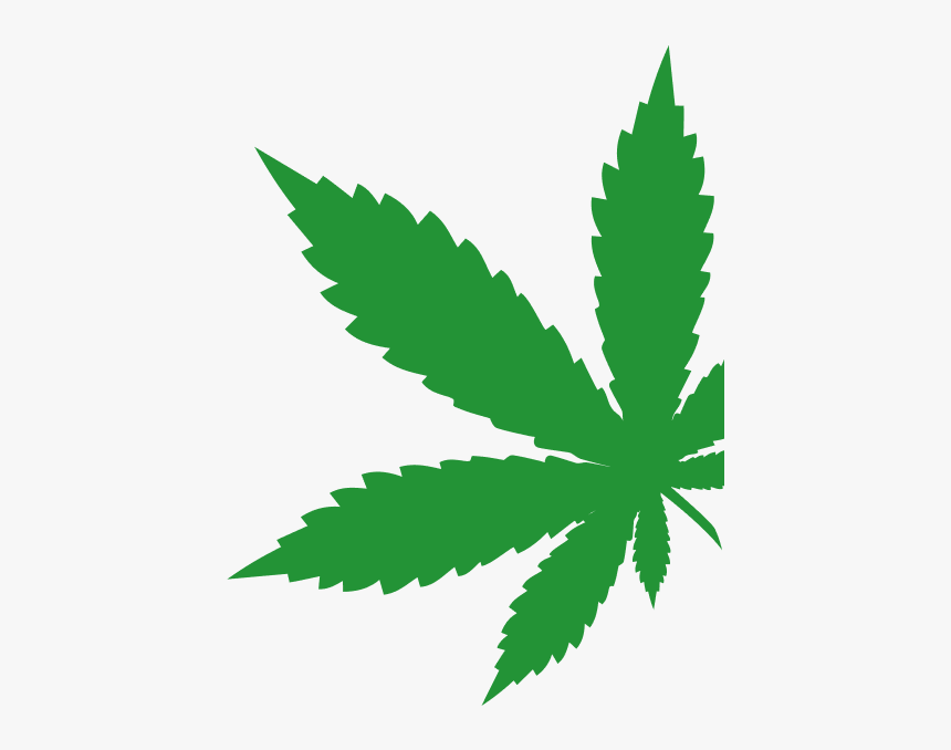 Vector Marijuana Leaf Silhouette, HD Png Download, Free Download