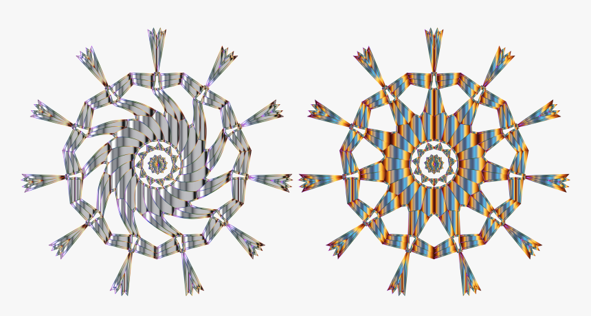 Two Mandalas For The Price Of One Clip Arts - Circle, HD Png Download, Free Download