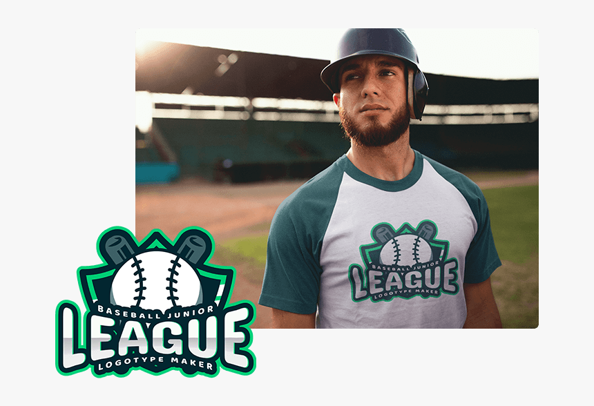 Download Baseball Jersey Mockup And Baseball Tema Logo Template Photo Caption Hd Png Download Kindpng