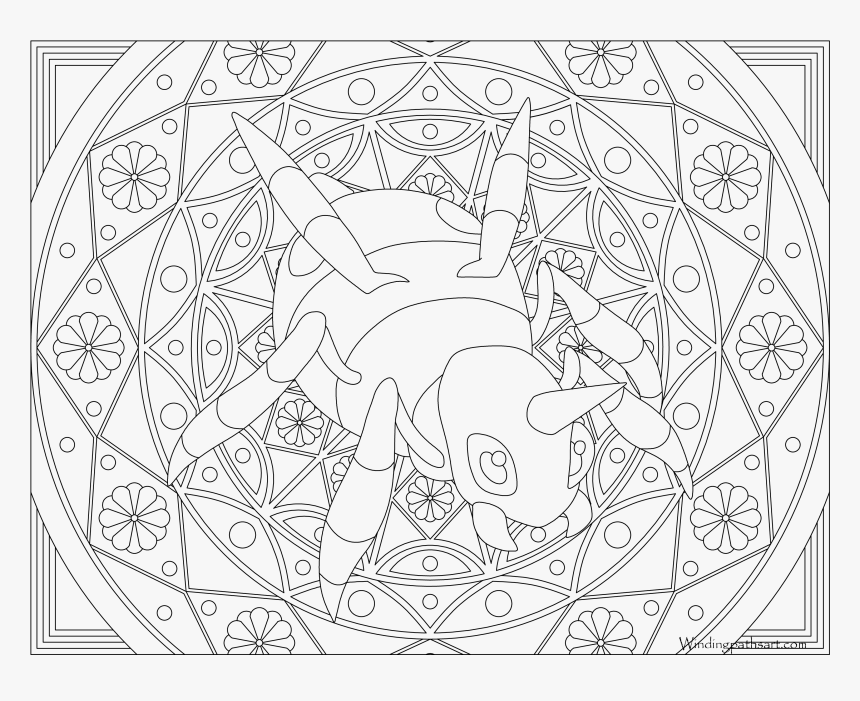 Pokemon Coloring Page, HD Png Download, Free Download
