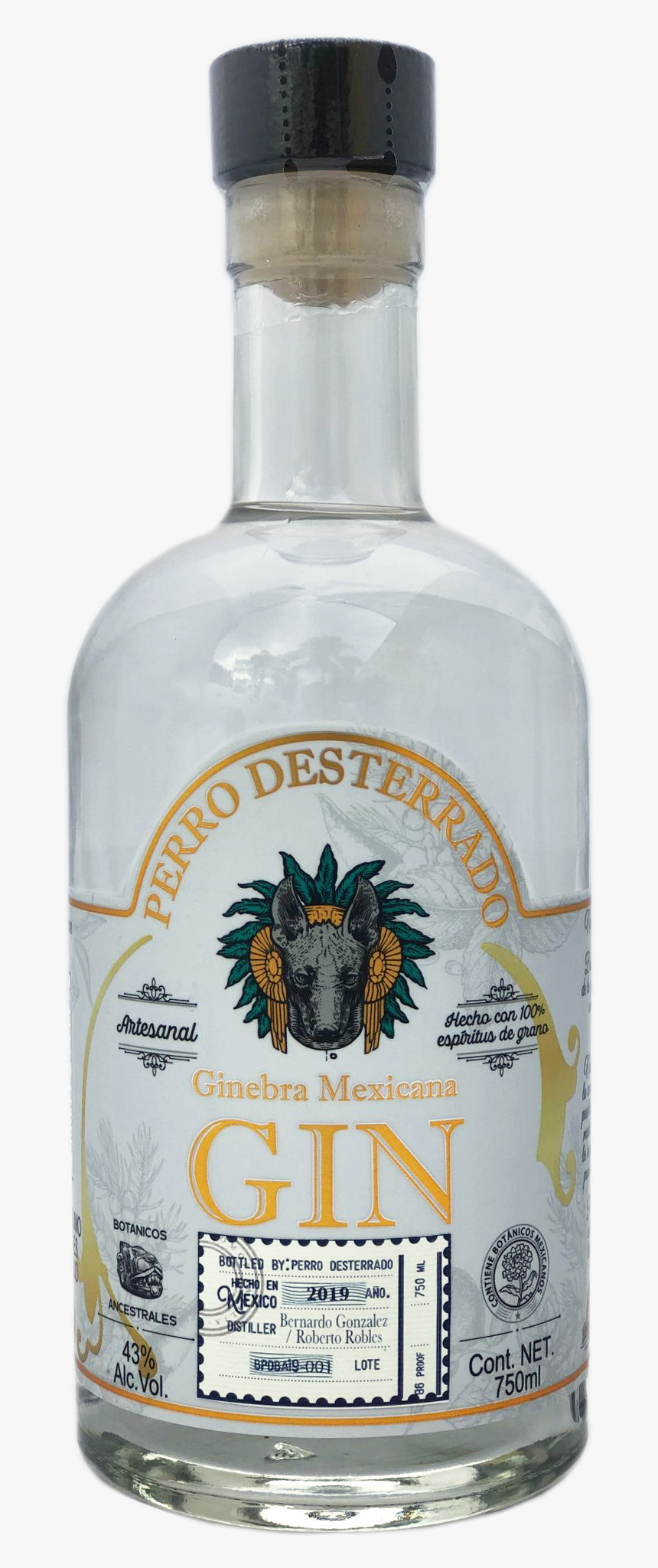 Perro Desterrado Gin, HD Png Download, Free Download