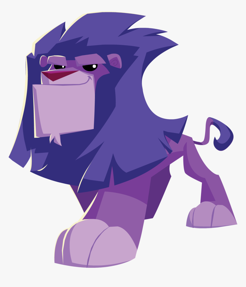 Purple Animal Jam Wiki Fandom Powered - Lion Animal Jam Transparent, HD Png Download, Free Download