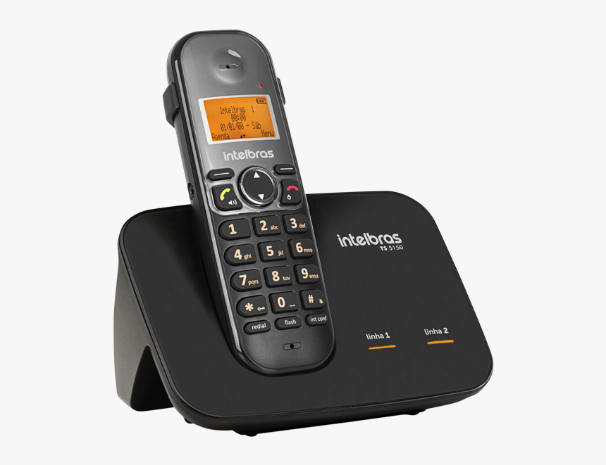 Telefone Sem Fio Ts 5150 Intelbras - Interfone Sem Fio Intelbras, HD Png Download, Free Download