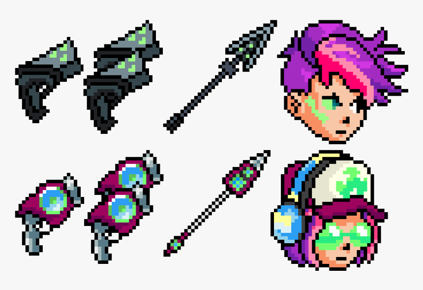 Pixel Art Brawlhalla Minecraft, HD Png Download, Free Download