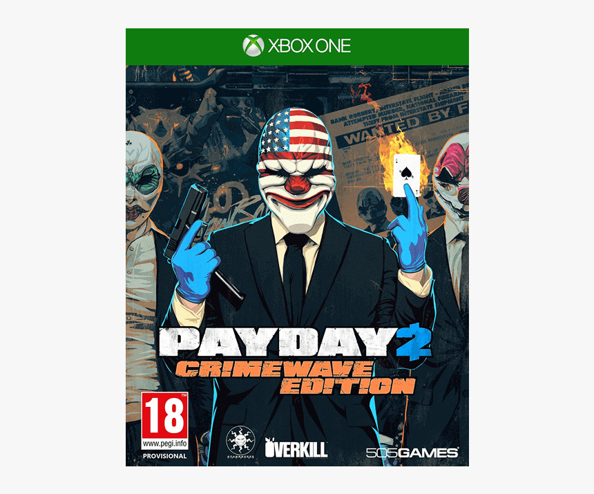 Payday 2 Crimewave Edition Ps4, HD Png Download, Free Download