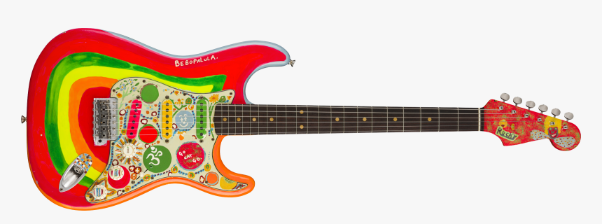 Rocky Guitar George Harrison, HD Png Download, Free Download