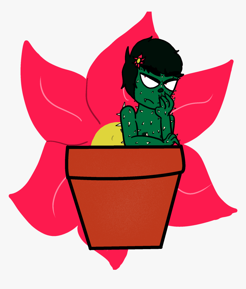 Cactus Boi Clipart , Png Download - Cartoon, Transparent Png, Free Download