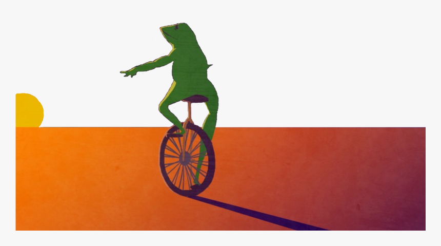 Dat Boi Gif Transparent Background - Street Unicycling, HD Png Download, Free Download