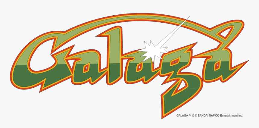 Classic Video Game Galaga To Be Developed Into Animated - Galaga Logo Png, Transparent Png, Free Download