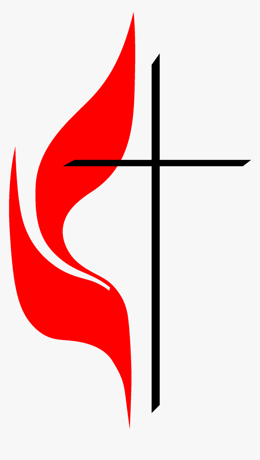 Umc Cross And Flame Clipart - Logo United Methodist Church, HD Png Download, Free Download
