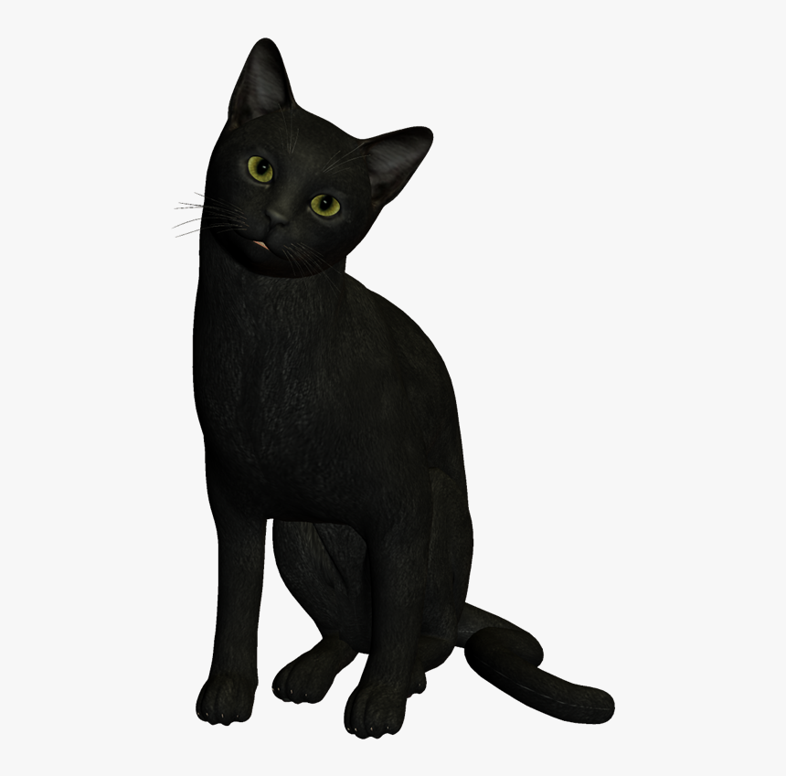 Laurel Burch Cat Clipart Images - Black Cat, HD Png Download, Free Download