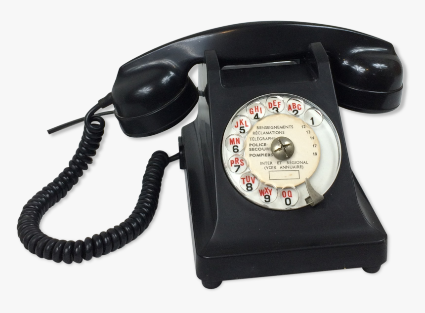 Old Phone In Black Bakelite"
 Src="https - Corded Phone, HD Png Download, Free Download