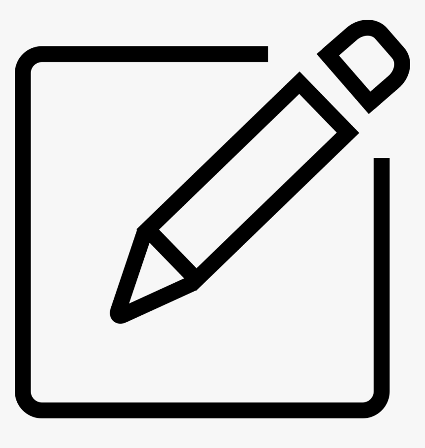 No Title - Edit Pencil Icon Png, Transparent Png, Free Download